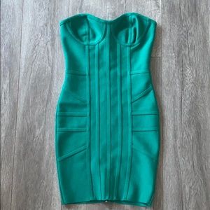 Green Cocktail Dress